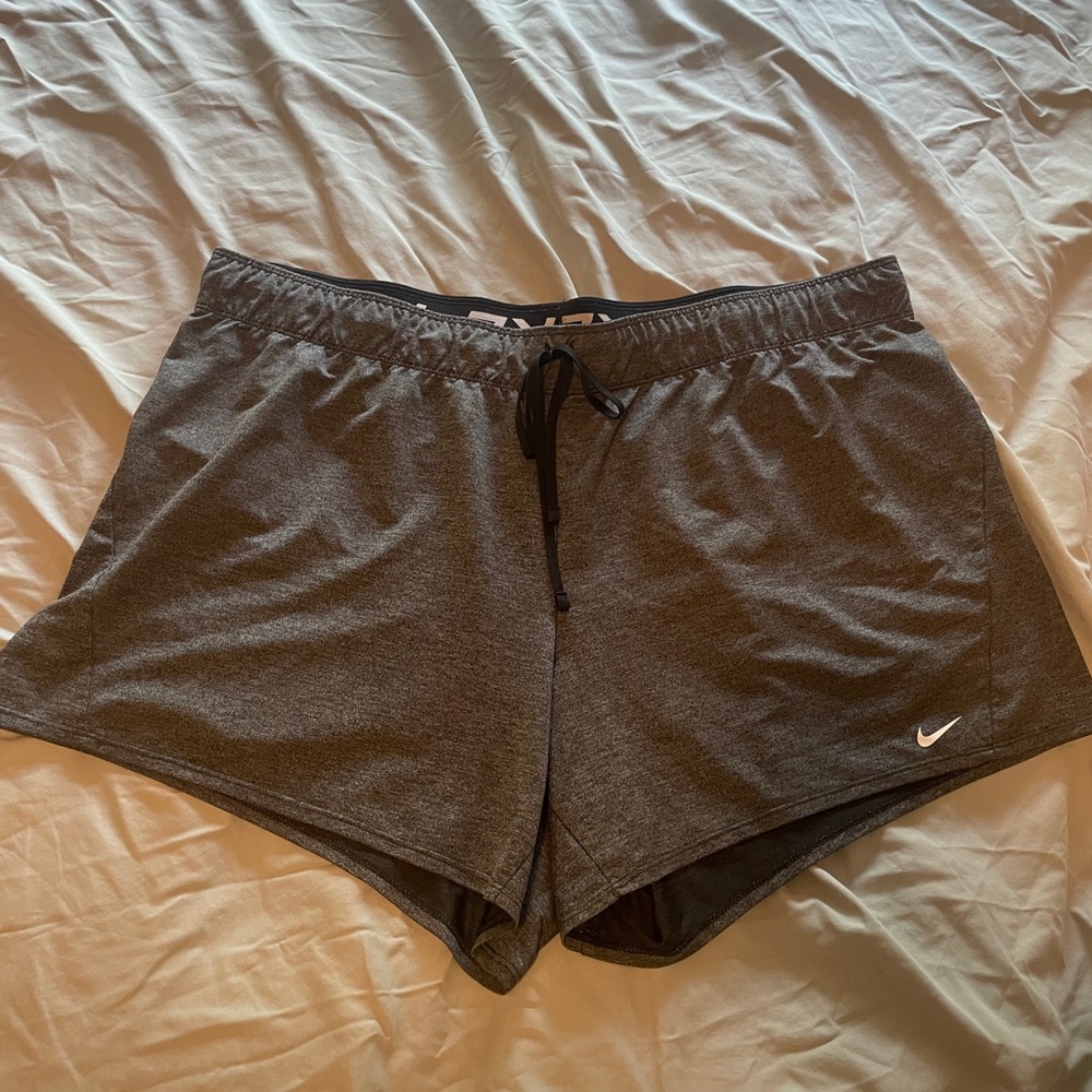 Nike Gray Athletic Shorts Lightweight
